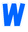 w 